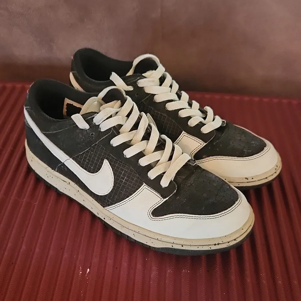 Nike Dunk 2006 Jordan Low Black White Cement 10 - Picture 9 of 11